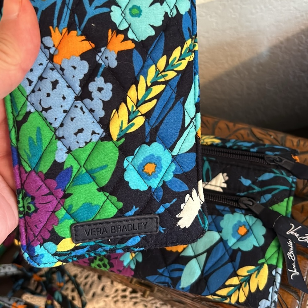 Vera Bradley Midnight Blues Wallet Set - Picture 12 of 12